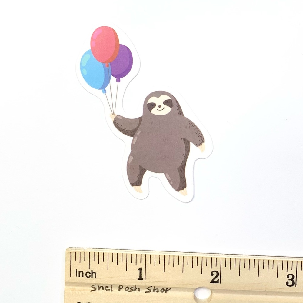 Sloth Vinyl Sticker - Picture 2 of 2